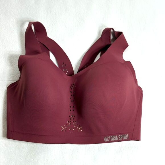 Victoria's Secret SPORT Angel Max Support Sports Bra Mauve Size 32DD - Picture 1 of 9